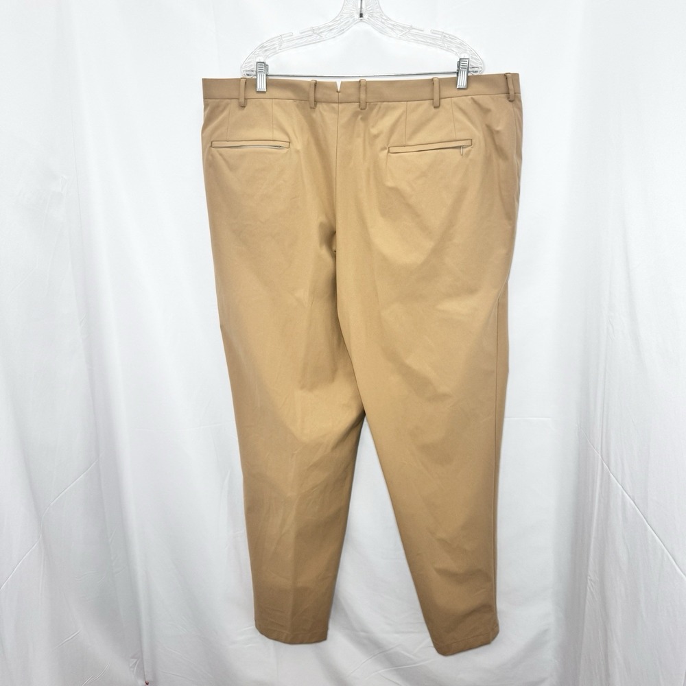 Sene FlexTech Travel Suit Mens Custom Made Unstructured Stretch 46-48L Khaki Tan - Picture 4 of 16